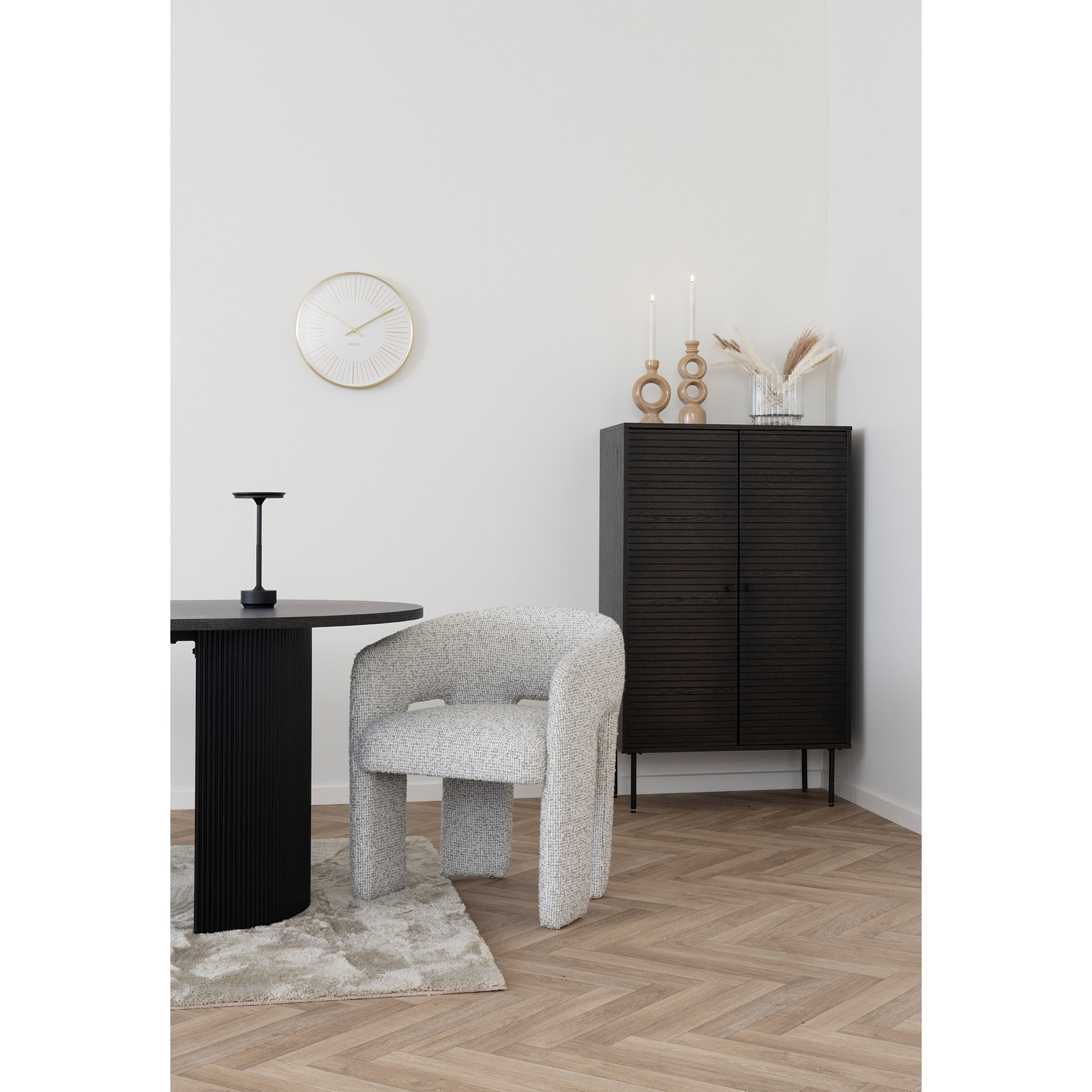 Monroe Spisebordsstol, natur, HN1297 - Billede 7