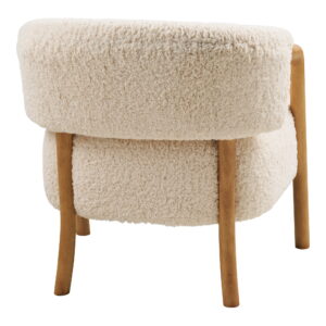 Dakar Loungestol, beige/mørk natur, HN1351 - Billede 4