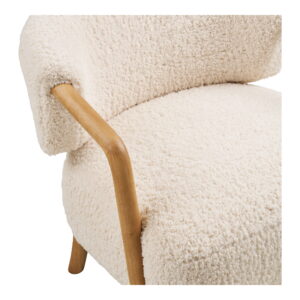 Dakar Loungestol, beige/mørk natur, HN1351 - Billede 5