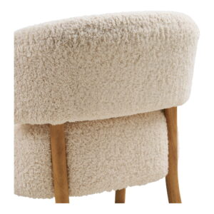 Dakar Loungestol, beige/mørk natur, HN1351 - Billede 6