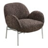 Zomba Loungestol, brun mix, krom ben, HN1352