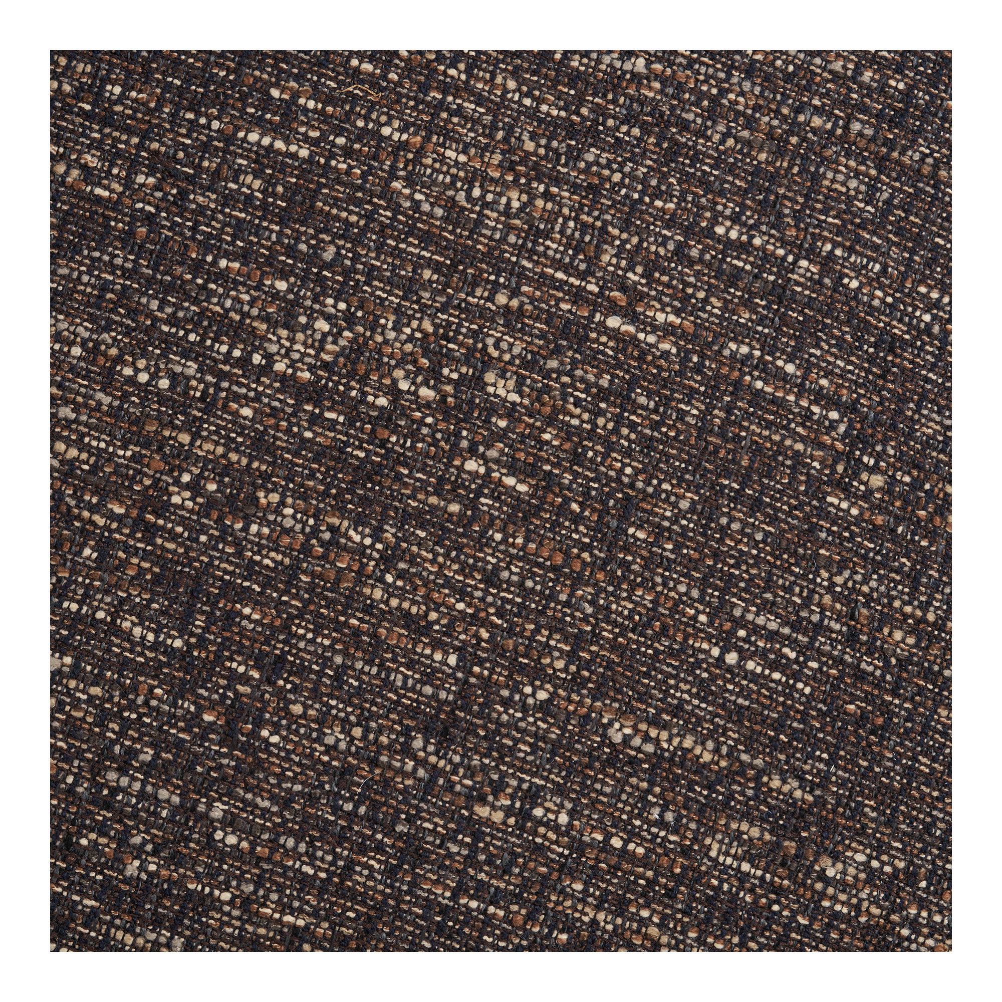 Zomba Loungestol, brun mix, krom ben, HN1352 - Billede 7