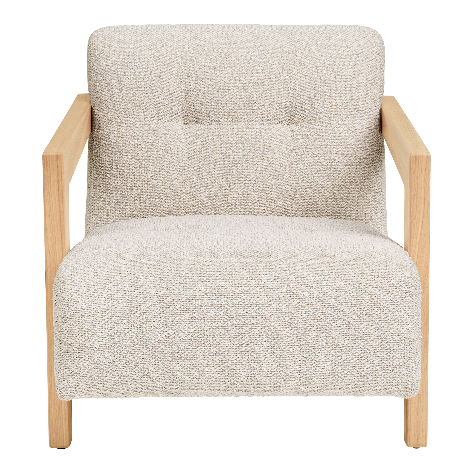Caracas Loungestol med armlæn, beige, HN1321 - Billede 2