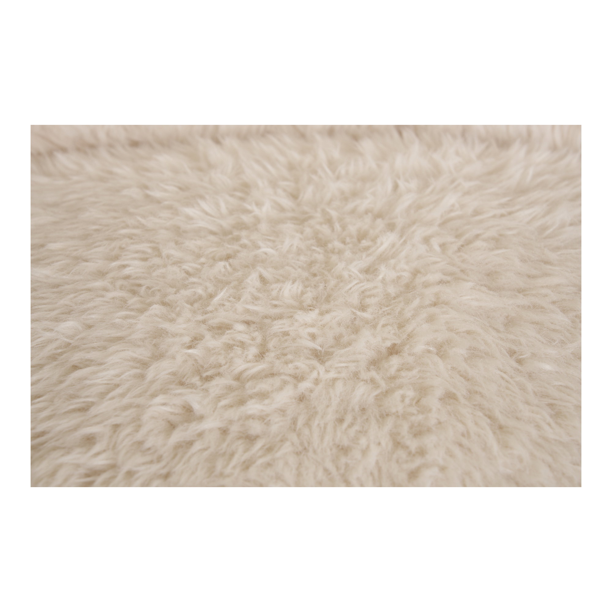 Setubal Loungestol, imiteret pels, off-white, HN1093 - Billede 6