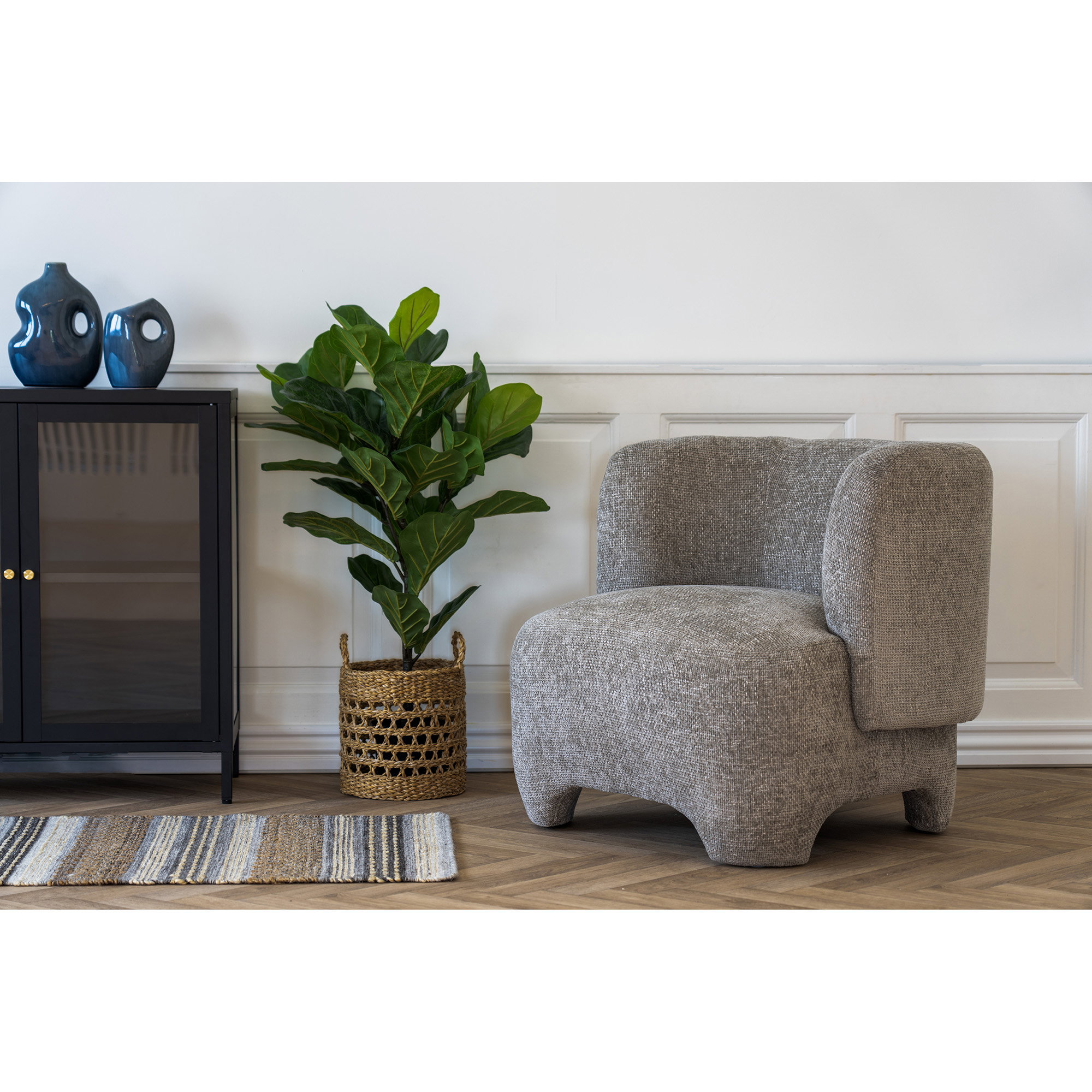 Nazare Loungestol, grå, HN1280 - Billede 7