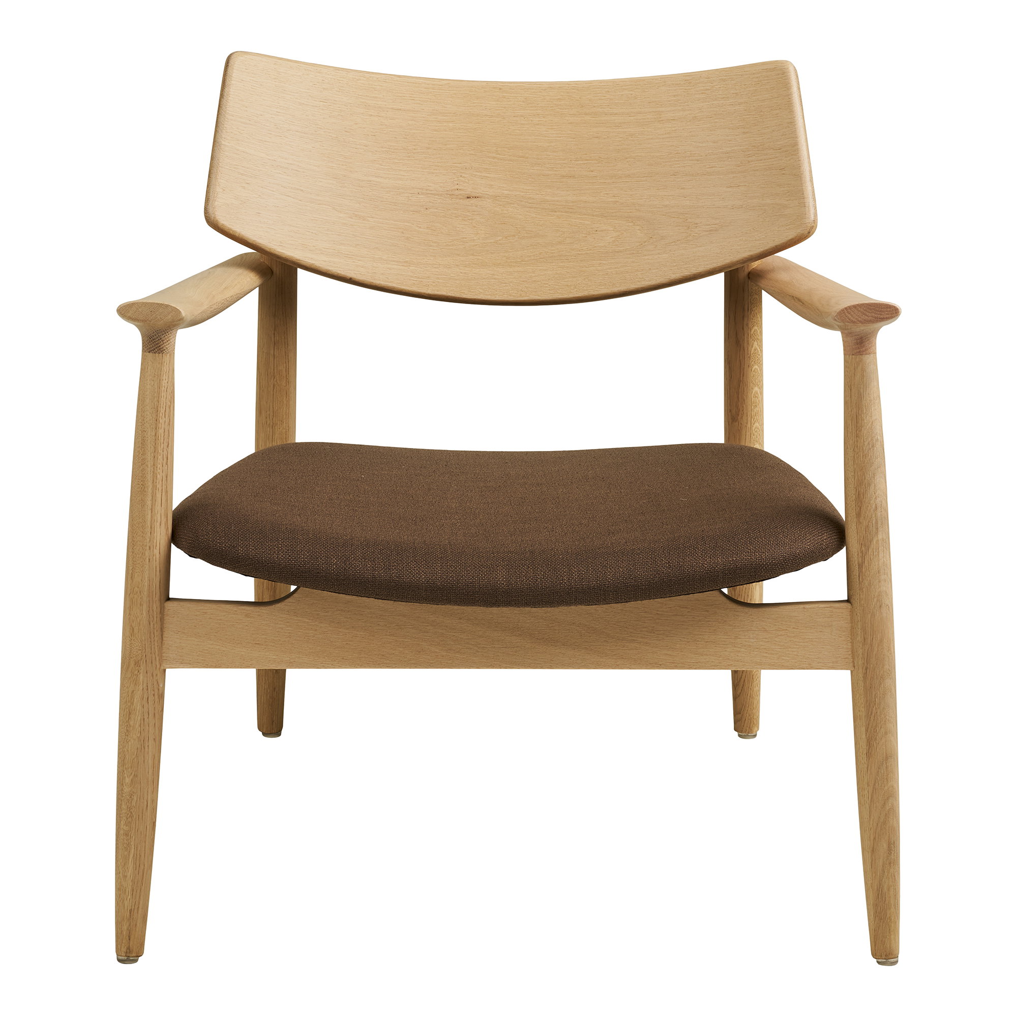 Olvera Loungestol, egetræ, natur/brun, HN1084 - Billede 2