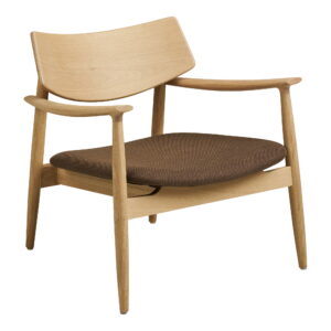 Olvera Loungestol, egetræ, natur/brun, HN1084