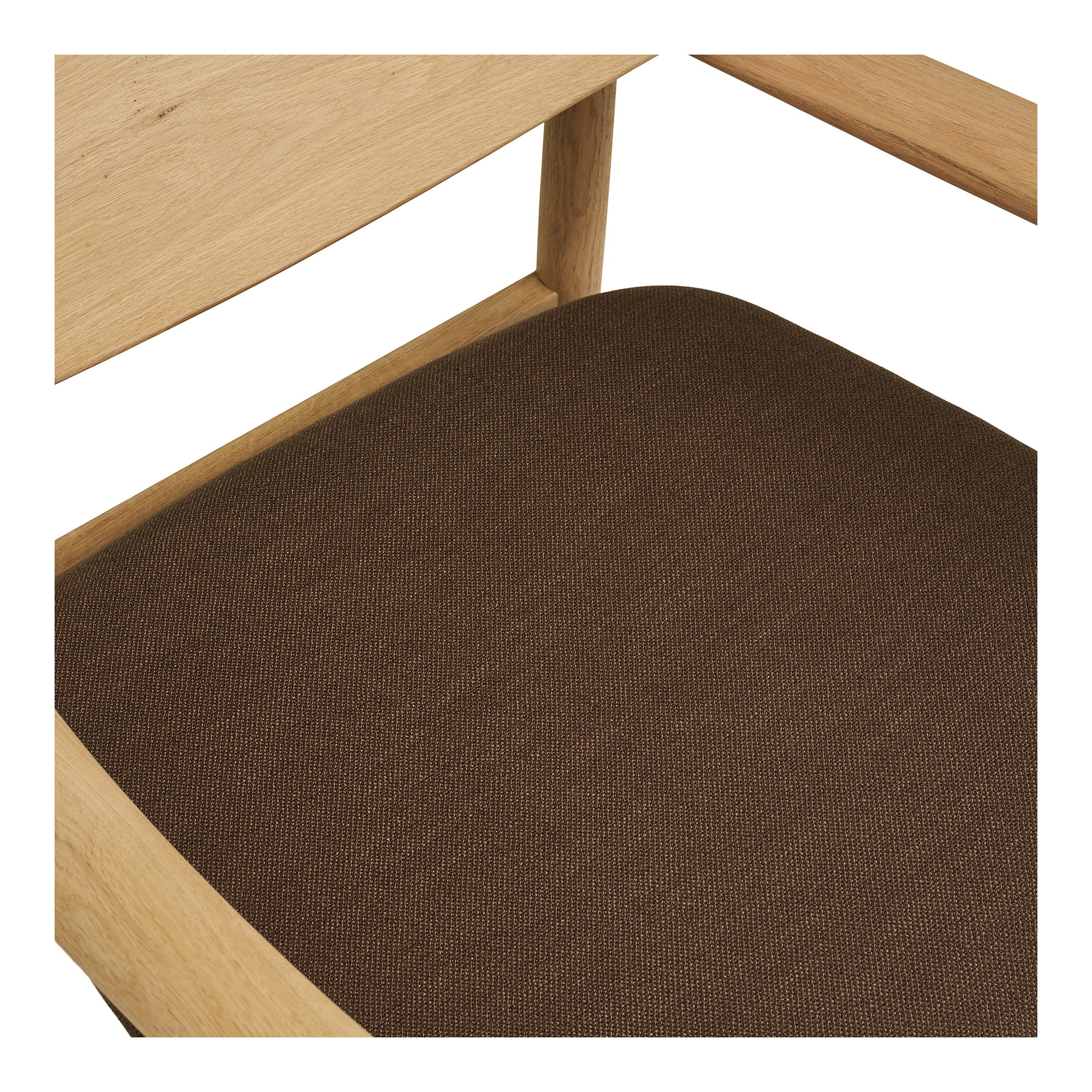 Olvera Loungestol, egetræ, natur/brun, HN1084 - Billede 7