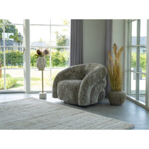 Valletta lounge stol med drejefunktion, natur, HN1251 - Billede 9