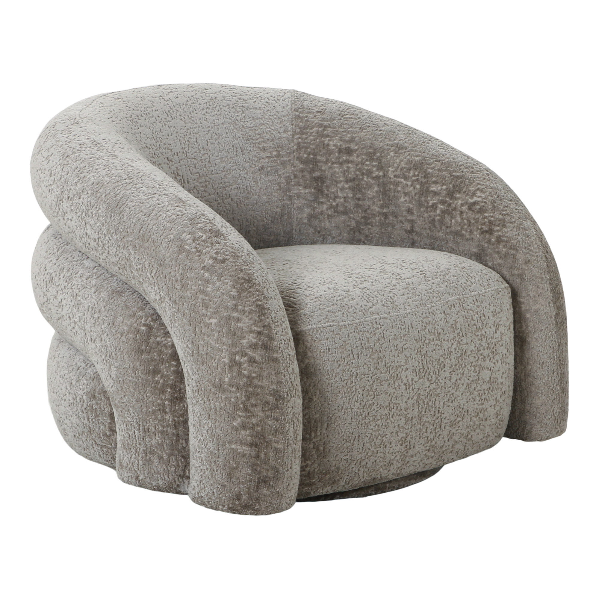 Valletta lounge stol med drejefunktion, natur, HN1251