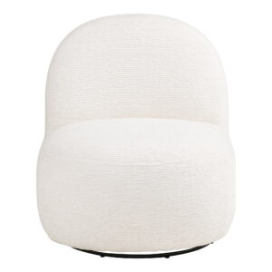 Alternative view of Milo Loungestol med drejefunktion, off white, HN1081