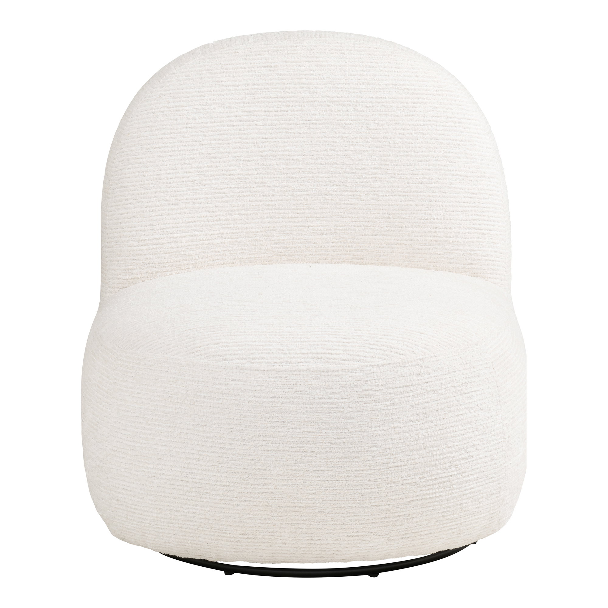 Milo Loungestol med drejefunktion, off white, HN1081 - Billede 2