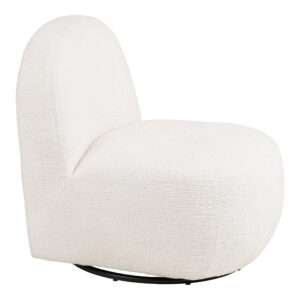 Milo Loungestol med drejefunktion, off white, HN1081 - Billede 3