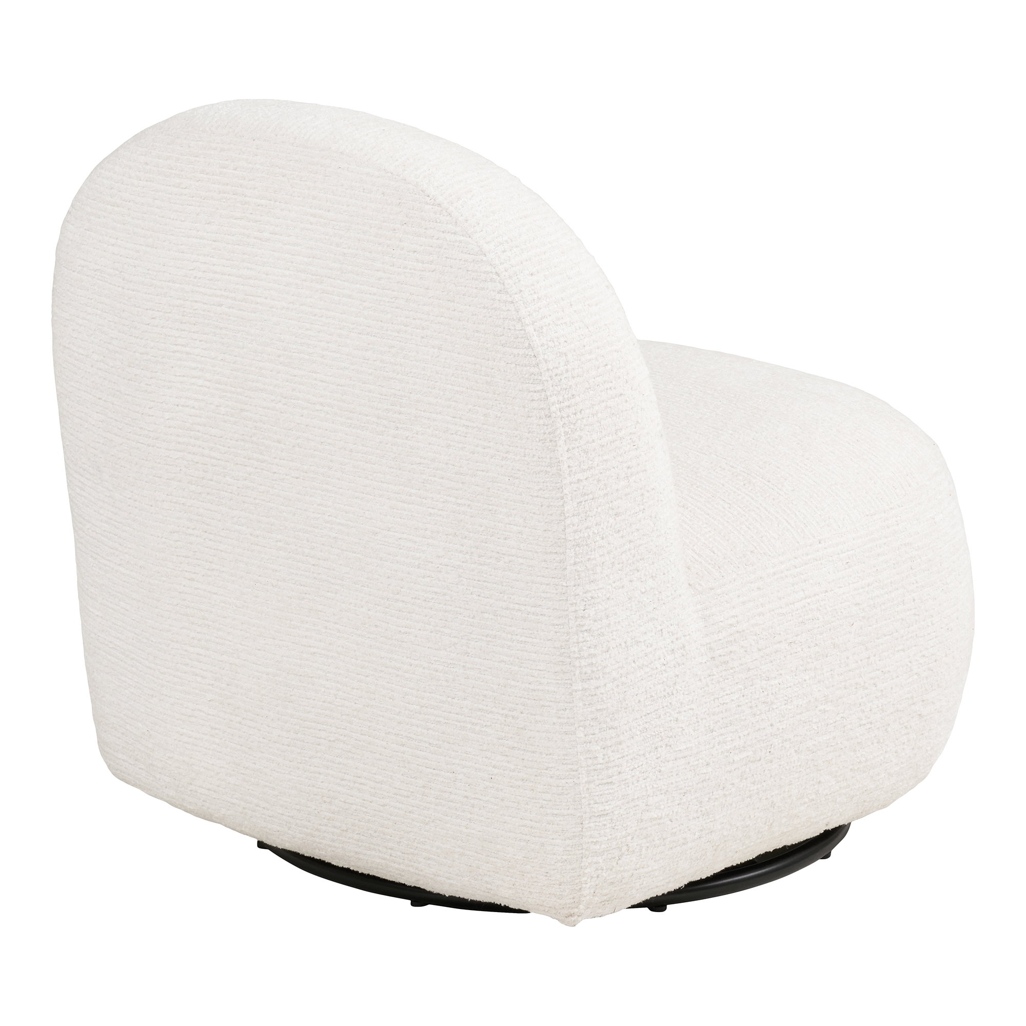 Milo Loungestol med drejefunktion, off white, HN1081 - Billede 4
