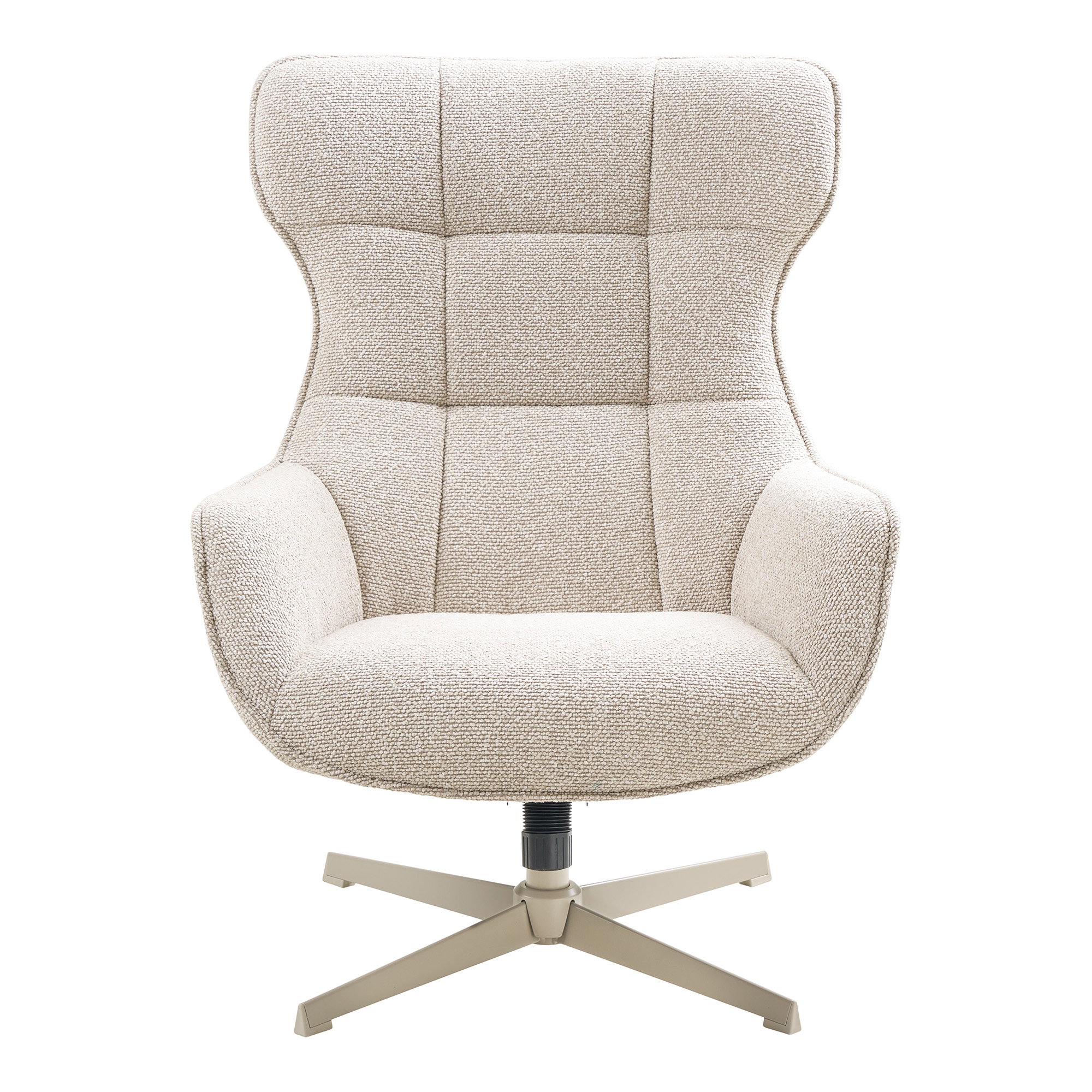 Turin Loungestol med drejefunktion, natur, HN1066 - Billede 2