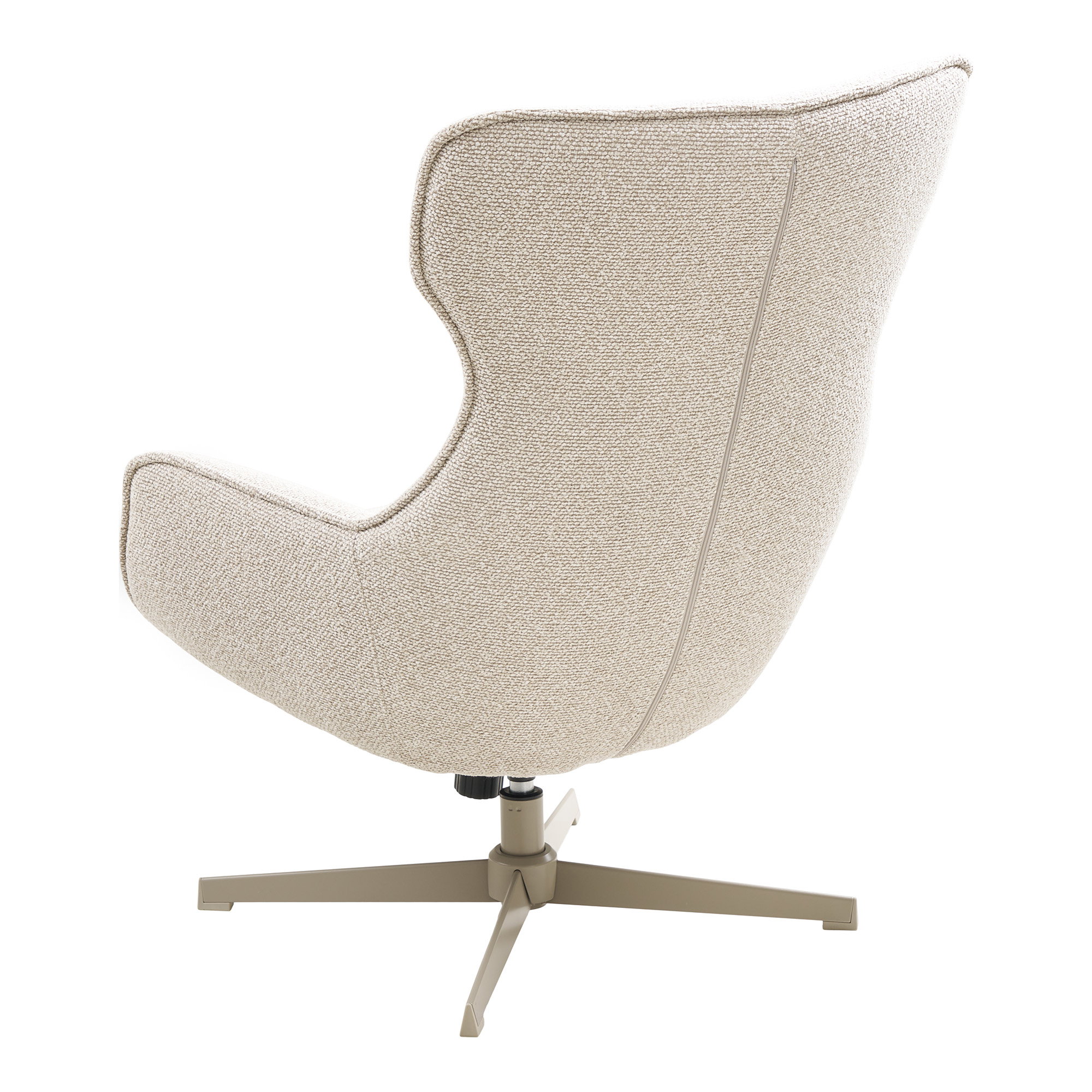 Turin Loungestol med drejefunktion, natur, HN1066 - Billede 4