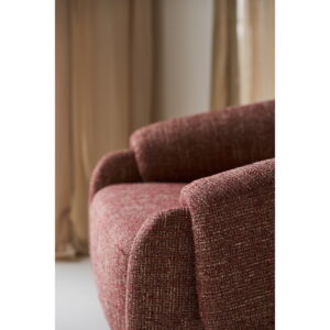 Hamilton Loungestol, bordeaux mix, HN1283 - Billede 9