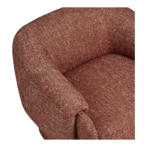 Hamilton Loungestol, bordeaux mix, HN1283 - Billede 5