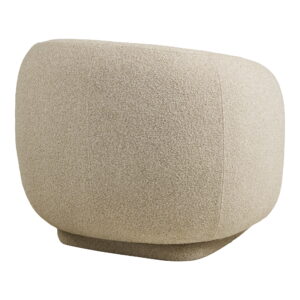 Hawkes Loungestol med drejefunktion, sand, HN1287 - Billede 4
