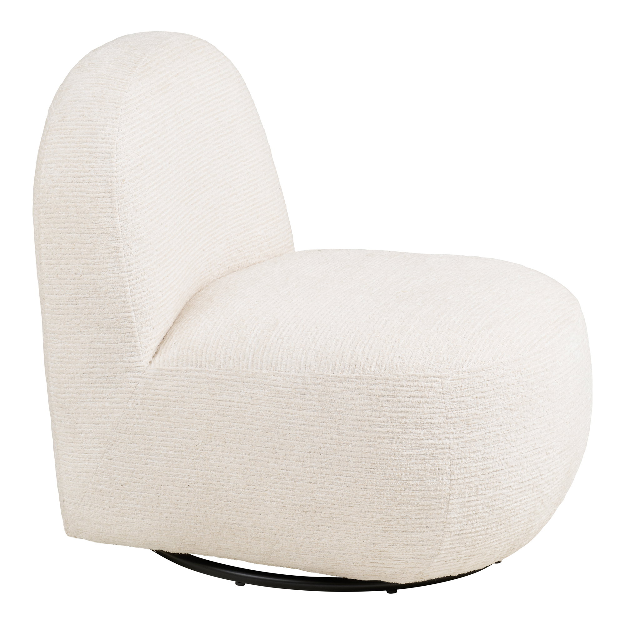 Milo sæt med loungestol og puf, off-white, HN1081 - Billede 2
