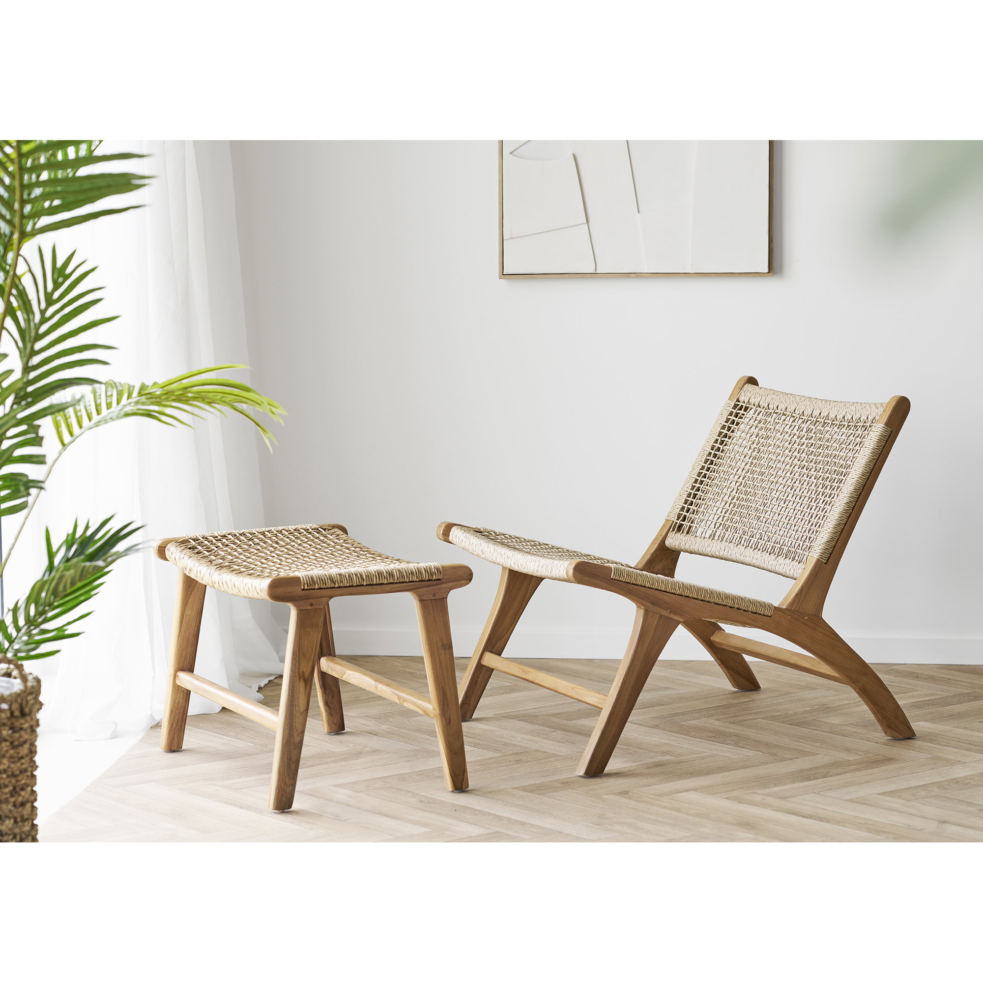 Derby Stol, natur, teak ben - Billede 5