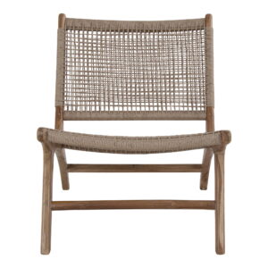 Alternative view of Derby Stol, natur, teak ben