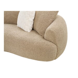 Dali sofa med 4 puder, lysebrun, HN1265 - Billede 3