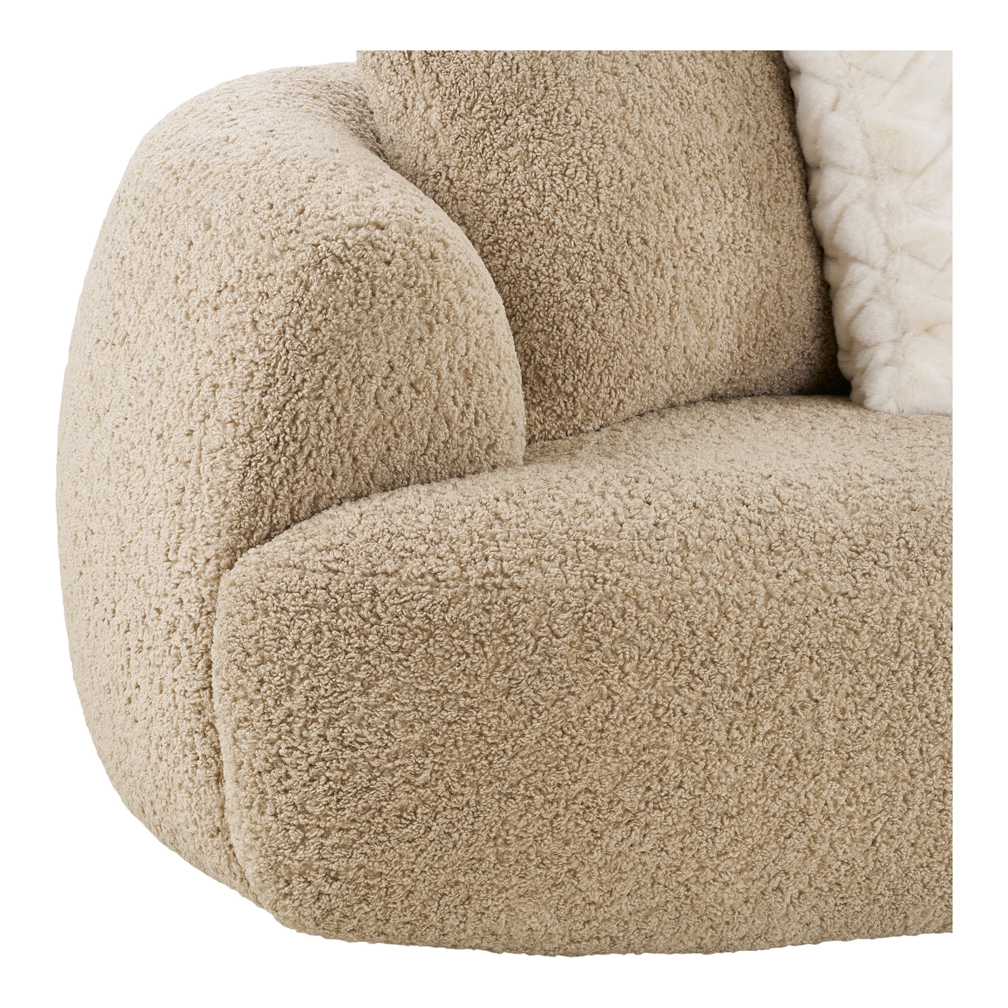 Dali sofa med 4 puder, lysebrun, HN1265 - Billede 4