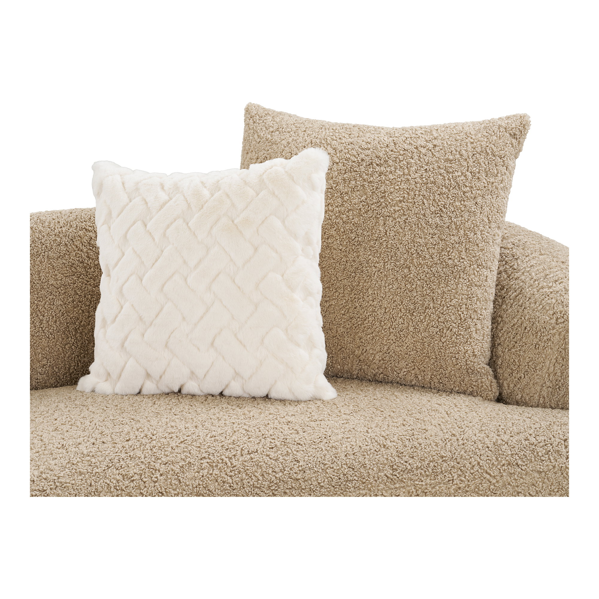 Dali sofa med 4 puder, lysebrun, HN1265 - Billede 5