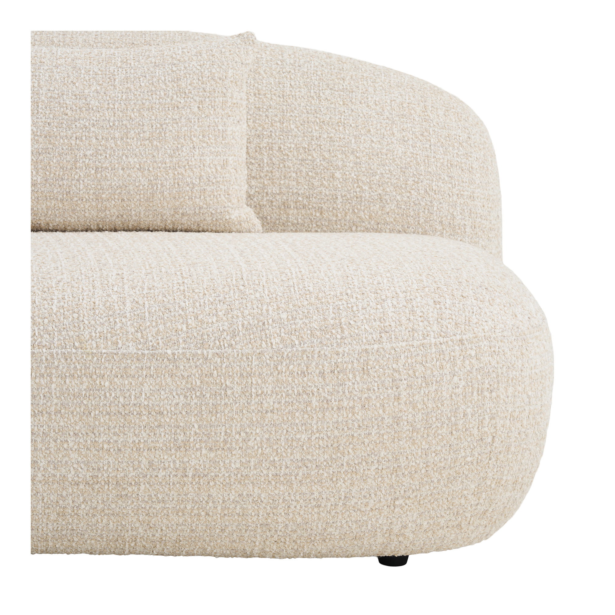 Amol Sofa med 3 puder, sand, HN1427 - Billede 3