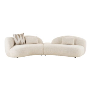 Amol Sofa med 3 puder, sand, HN1427