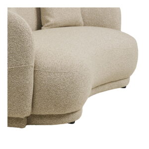 Hawkes 2,5 Personers sofa, 2 puder, sand, HN1287 - Billede 3