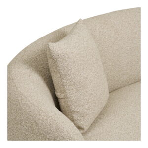 Hawkes 2,5 Personers sofa, 2 puder, sand, HN1287 - Billede 4
