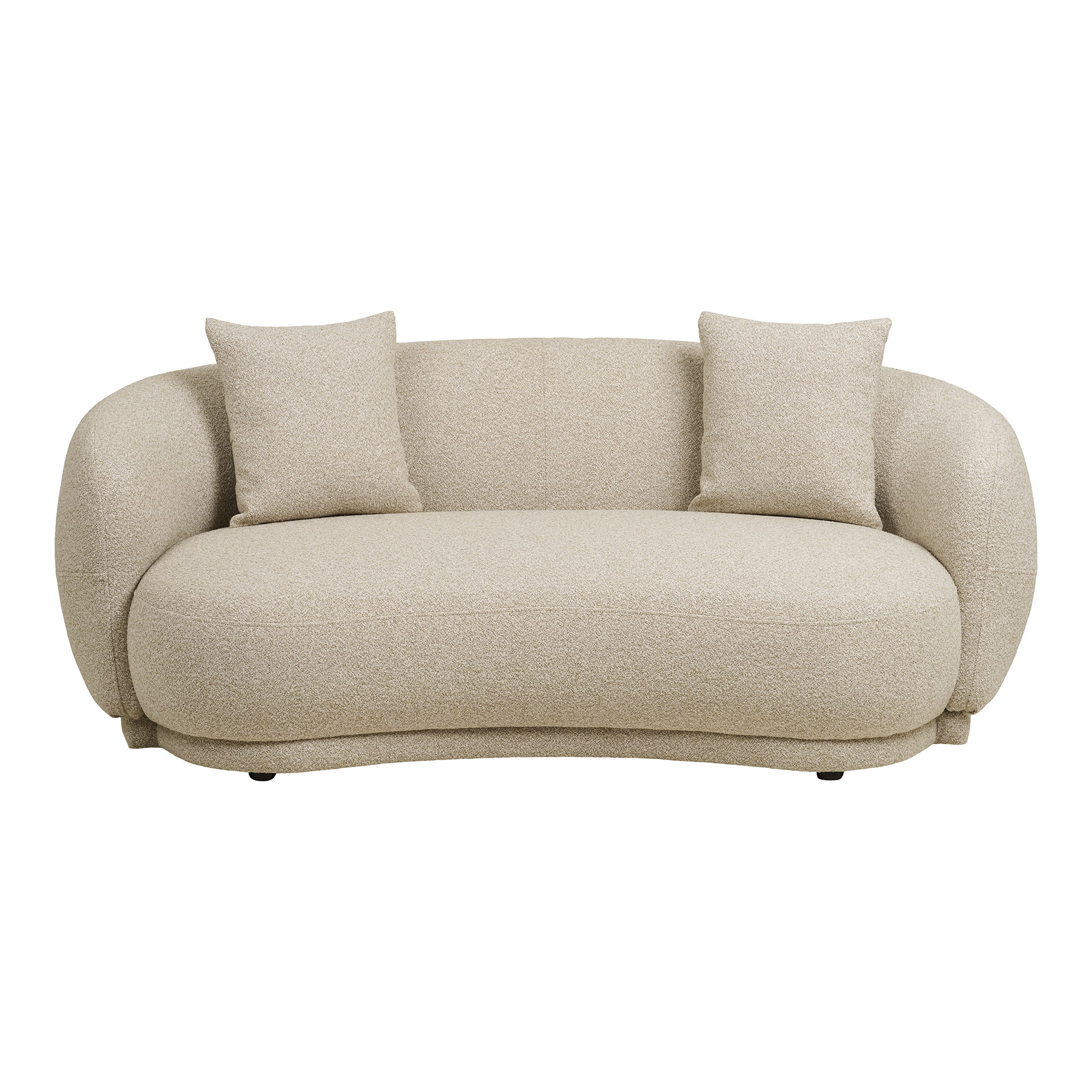 Hawkes 2,5 Personers sofa, 2 puder, sand, HN1287