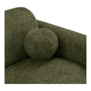 Clyde Loungesofa med to puder, venstrevendt, olivengrøn, HN1425 - Billede 4
