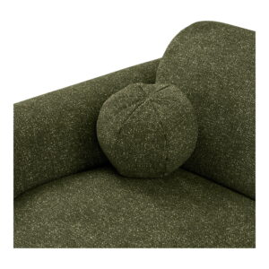 Clyde Loungesofa med to puder, højrevendt, olivengrøn, HN1425 - Billede 4