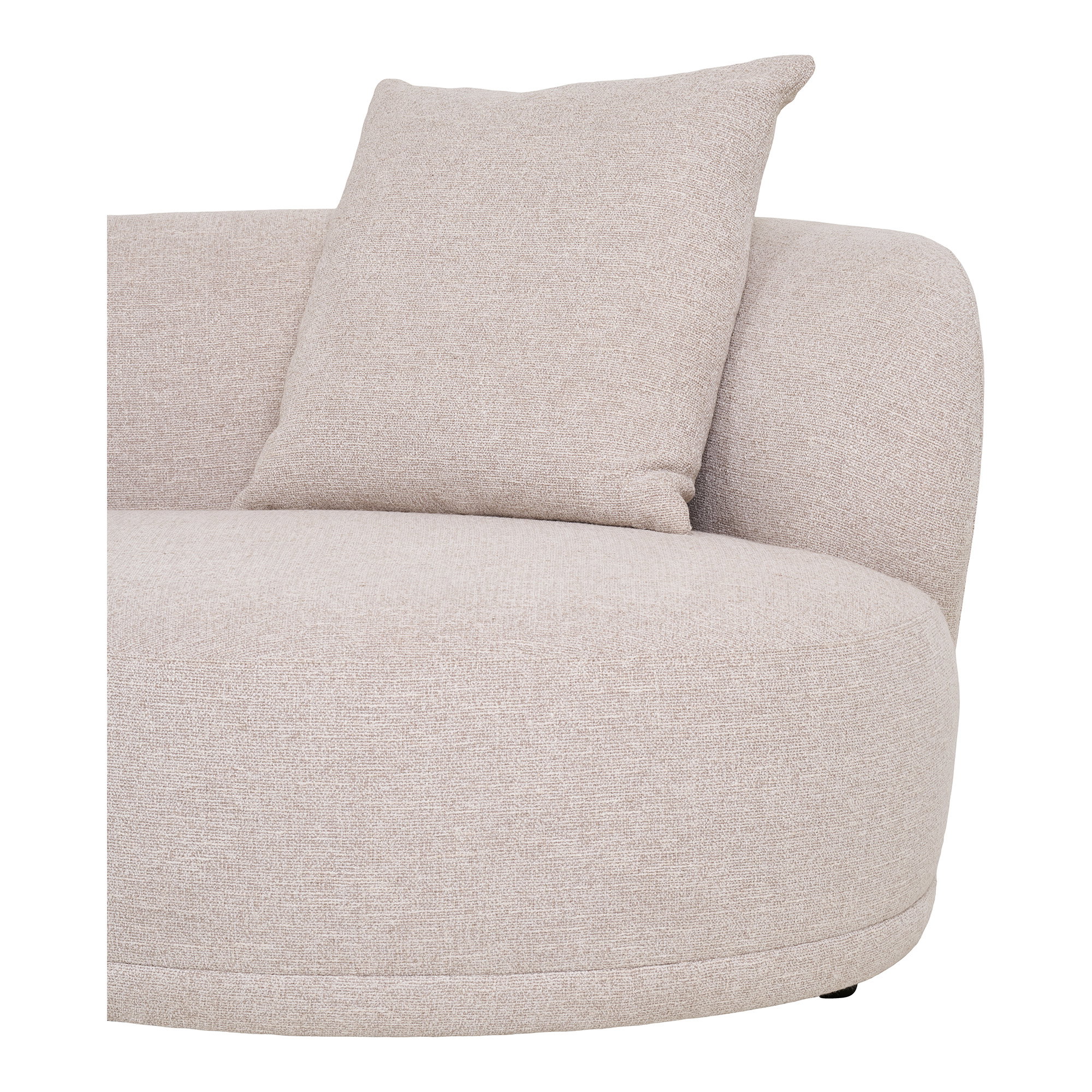 Kingston Loungesofa med 2 puder, venstrevendt, natur, HN1295 - Billede 4