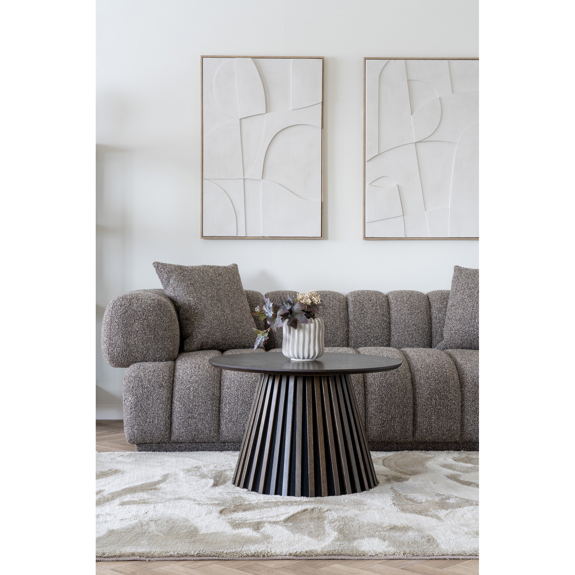 Aurora Sofa med 2 puder, brun, HN1296 - Billede 8