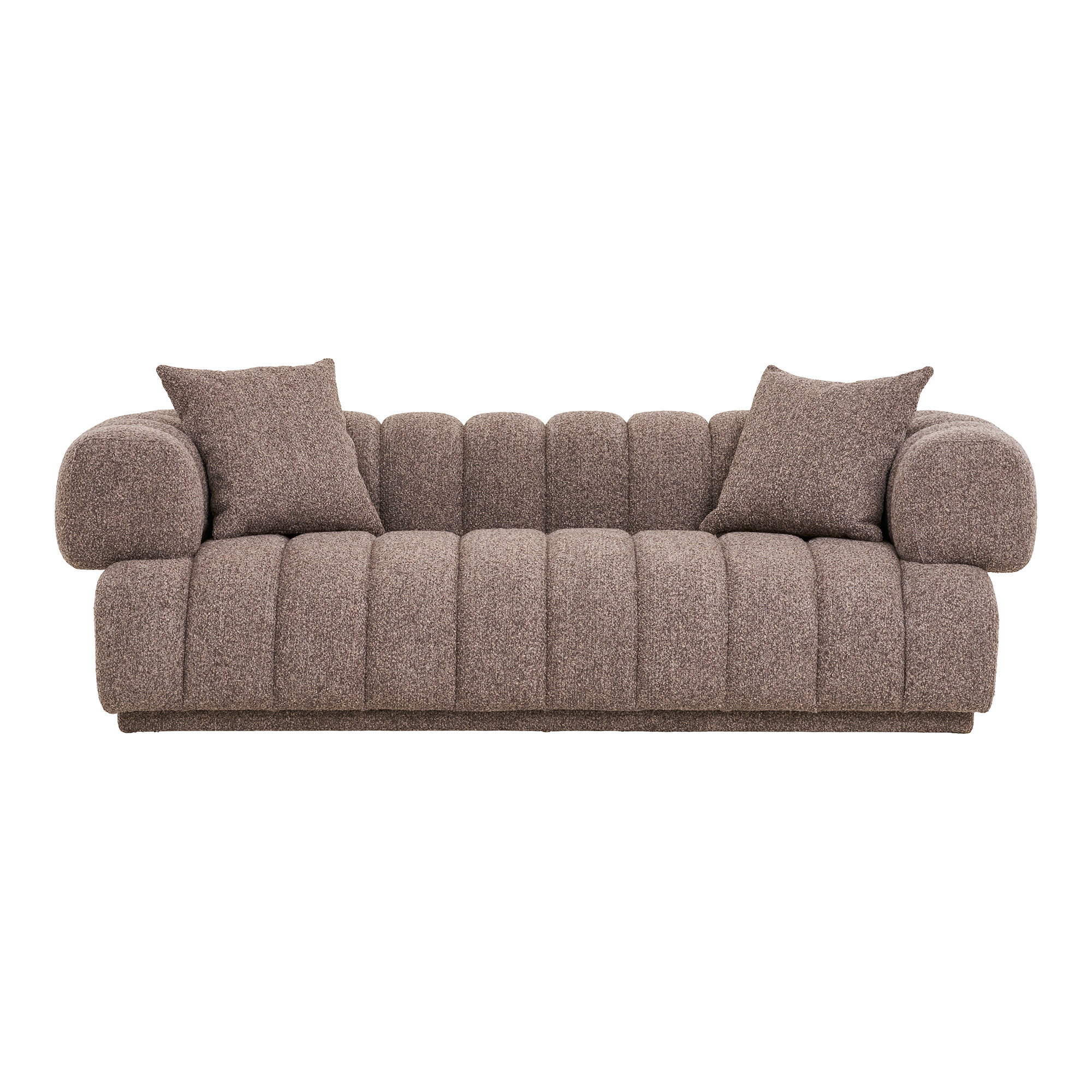 Aurora Sofa med 2 puder, brun, HN1296