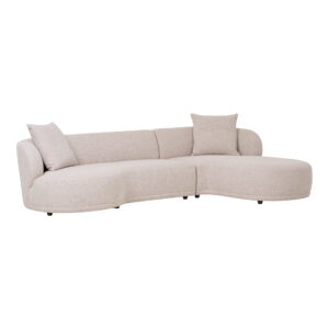 Alternative view of Kingston Loungesofa med 2 puder, højrevendt, natur, HN1295