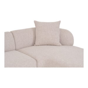 Kingston Loungesofa med 2 puder, højrevendt, natur, HN1295 - Billede 3