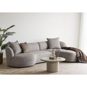 Kingston Loungesofa med 2 puder, højrevendt, brun, HN1299 - Billede 6
