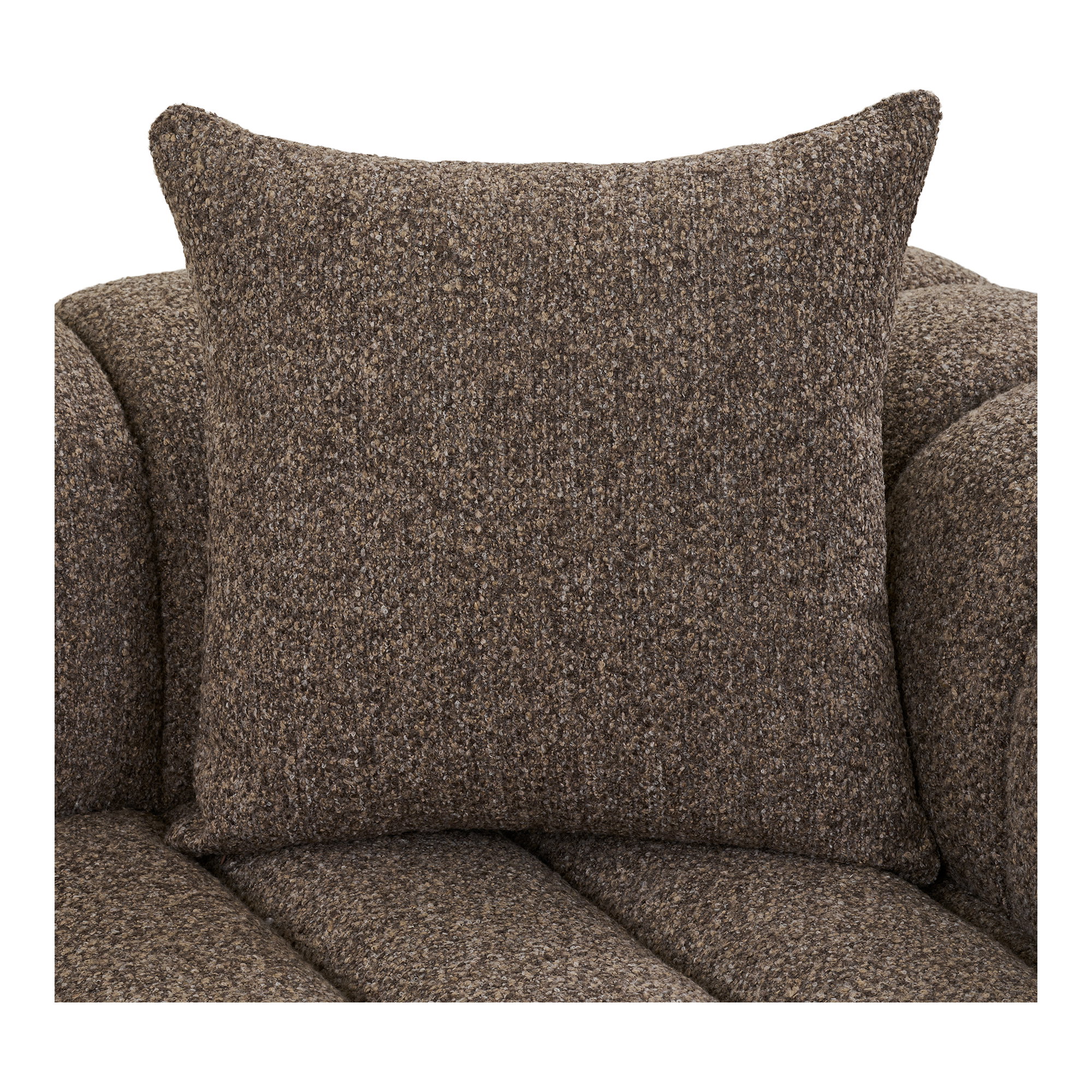 Aurora Loungesofa med 3 puder, højrevendt, brun, HN1296 - Billede 4
