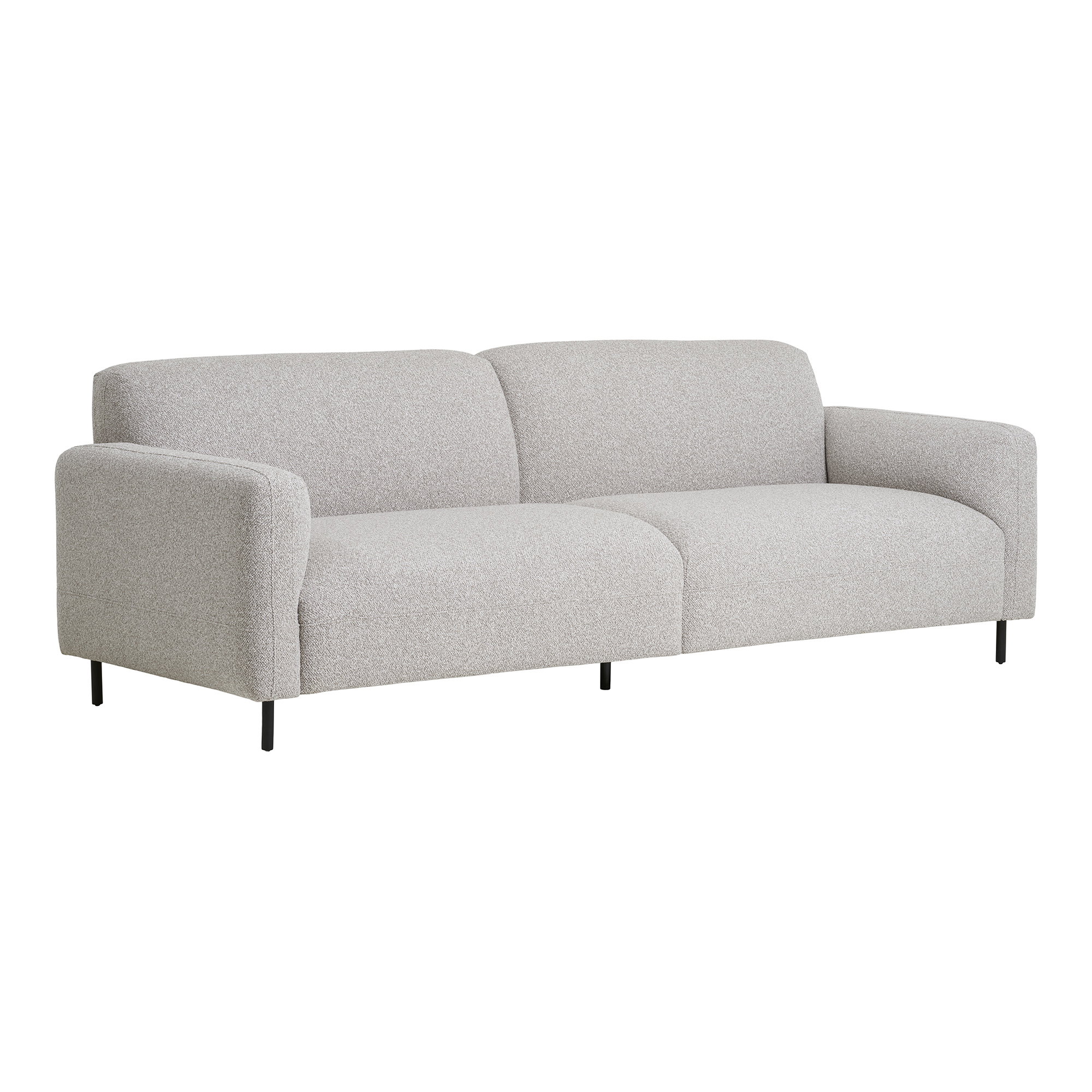 Salvador 3 Personers Sofa, bouclé, lysegrå, HN1253 - Billede 2