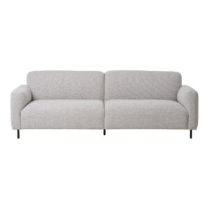 Salvador 3 Personers Sofa, bouclé, lysegrå, HN1253