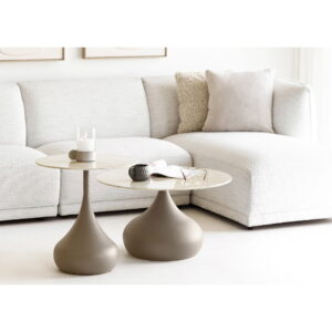 Noor Loungesofa med 2 puder, højrevendt, off-white, HN1401 - Billede 8