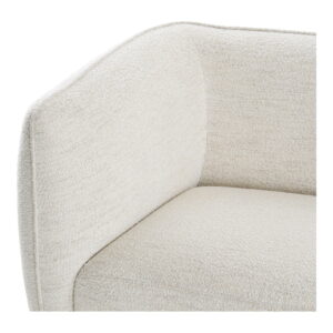 Noor Loungesofa med 2 puder, højrevendt, off-white, HN1401 - Billede 4
