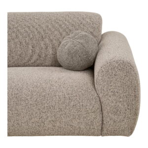 Clyde Loungesofa med to puder, venstrevendt, sten grå, HN1405 - Billede 3
