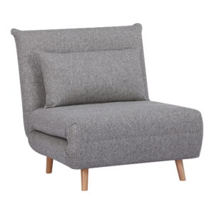 Alternative view of Marlow Sovesofa, grå, natur ben, HN1070