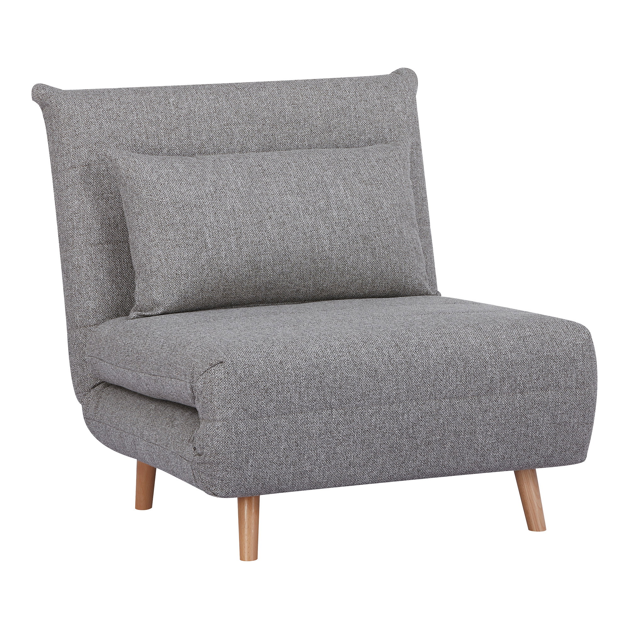 Marlow Sovesofa, grå, natur ben, HN1070 - Billede 3